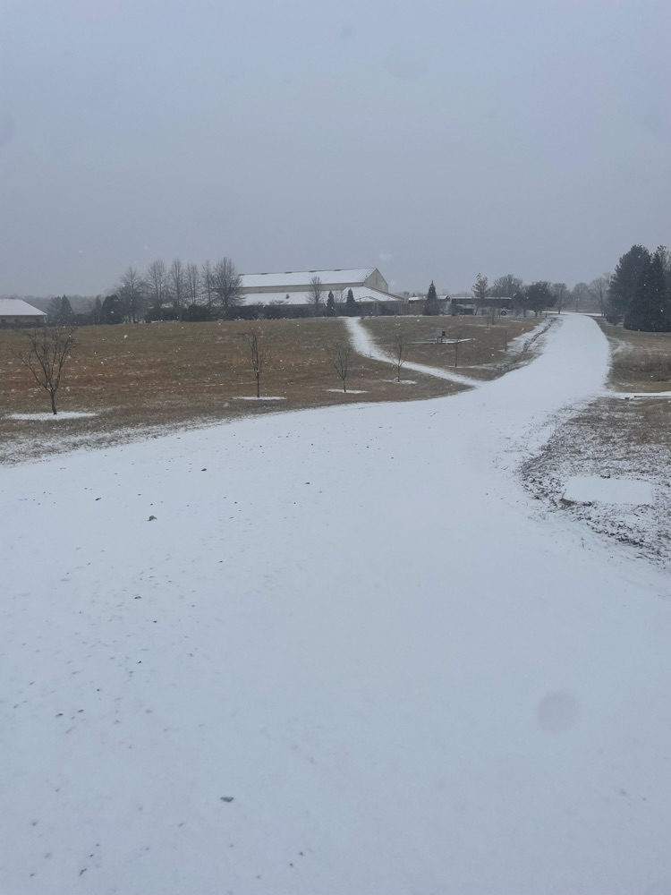 a light dusting so far