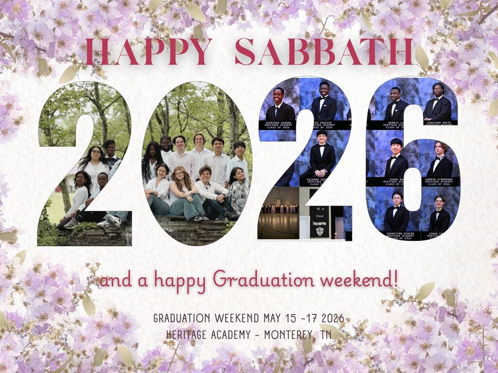 the number 2026 with pictures of the graduating seniors on a floral background