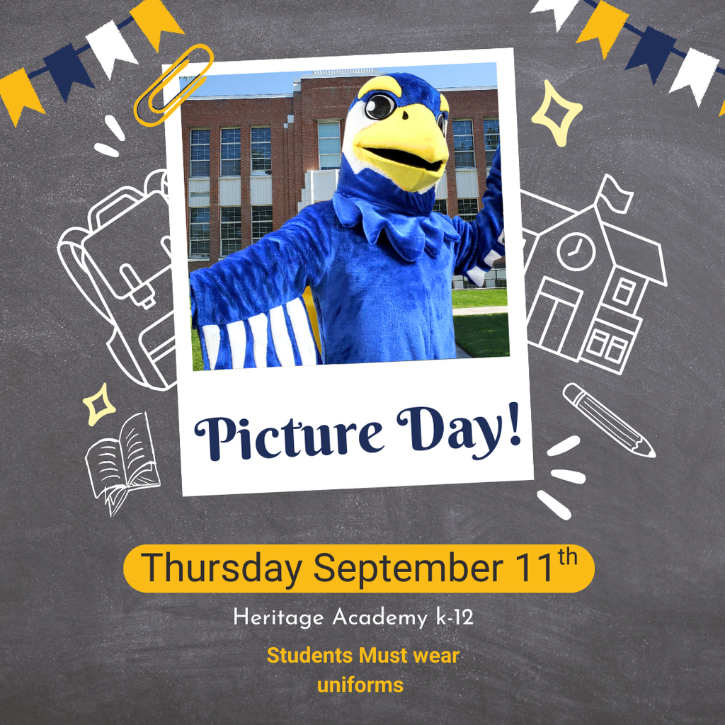 Picture Day Thursday, September 11th! 