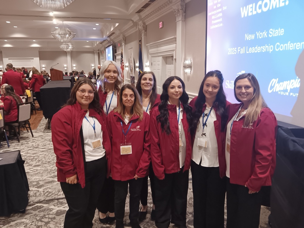 SkillsUSA students and advisors at SkillsUSA Fall Leadership Confernece