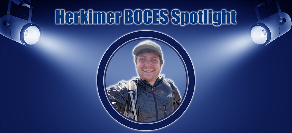 Josiah Abbadessa in Herkimer BOCES Spotlight graphics