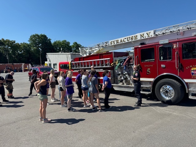 Students at Rescue Heroes Summer Day Camp 2025 Day 3