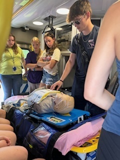 Students at Rescue Heroes Summer Day Camp 2025 Day 4