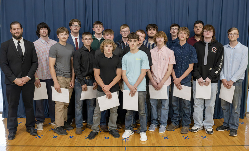 Power Sports Class of 2026 poses at Completion Ceremony