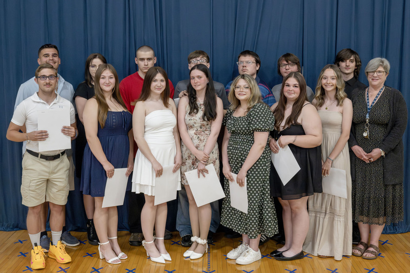 Criminal Justice Class of 2026 poses at Completion Ceremony