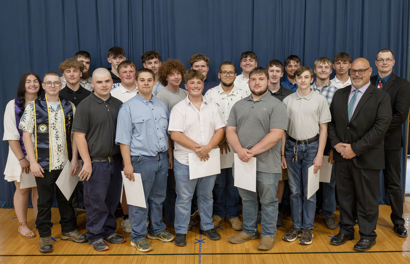 HERO  Class of 2026 poses at Completion Ceremony