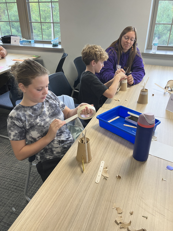 People working on engineering projects