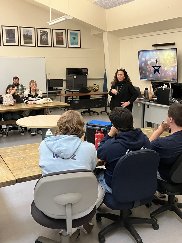 Students at theater workshop at MVCC