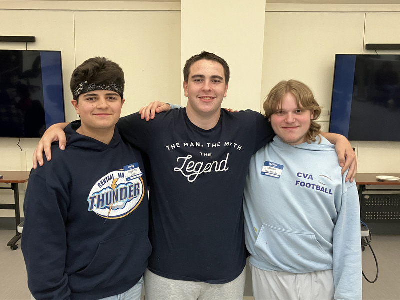 Students at theater workshop at MVCC