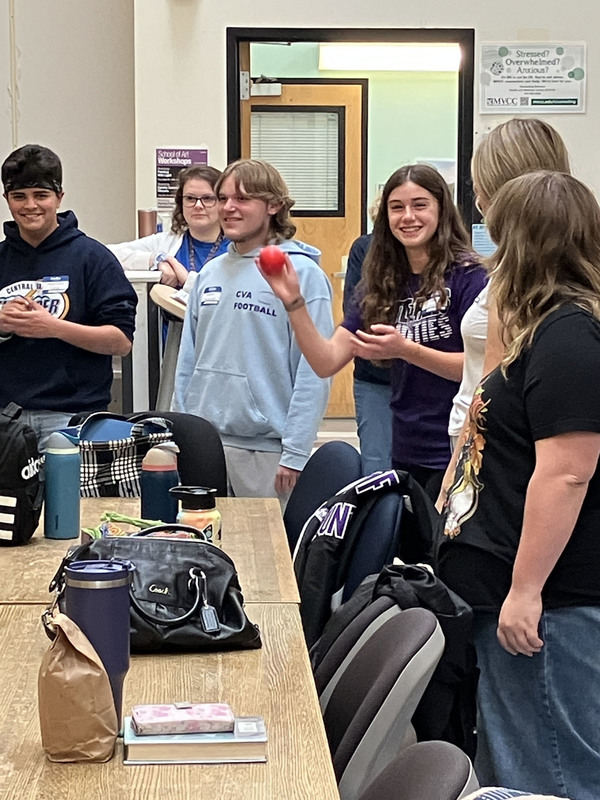 Students at theater workshop at MVCC