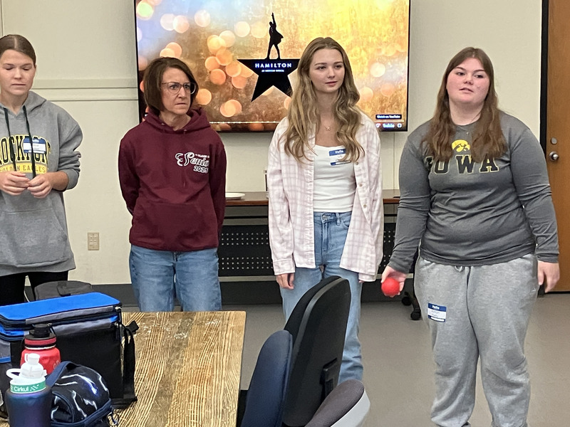 Students at theater workshop at MVCC