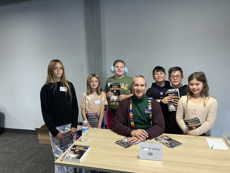 Students at Creature Crafting workshop