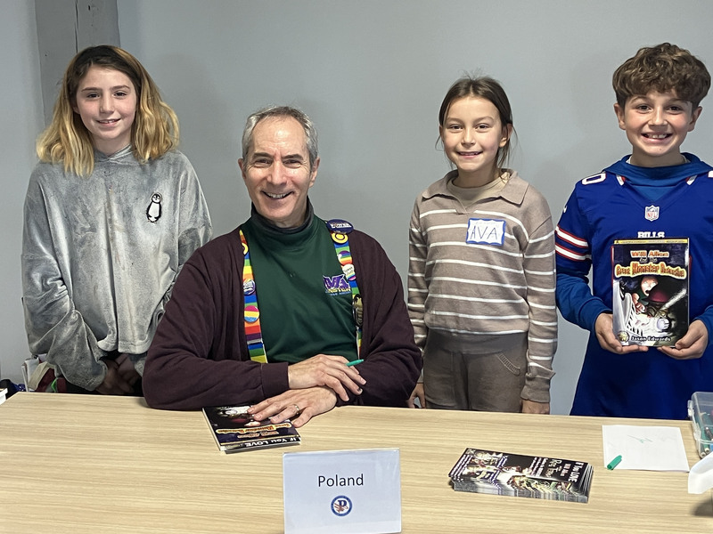 Students at Creature Crafting workshop