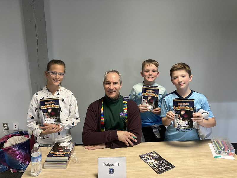 Students at Creature Crafting workshop