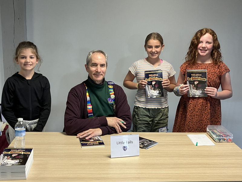 Students at Creature Crafting workshop