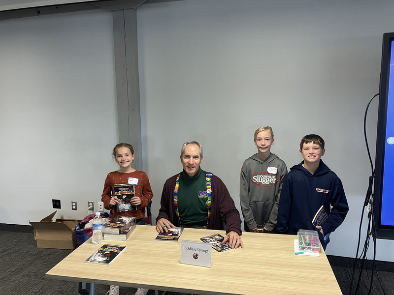 Students at Creature Crafting workshop