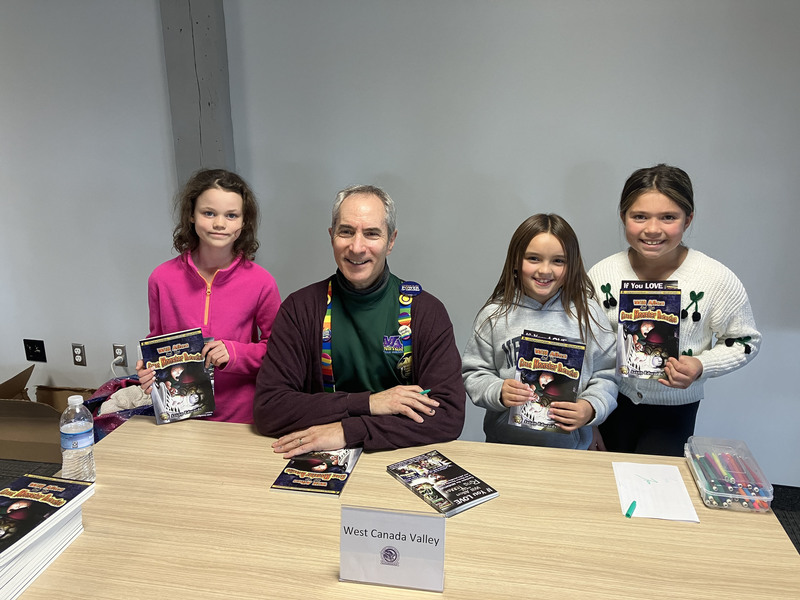 Students at Creature Crafting workshop