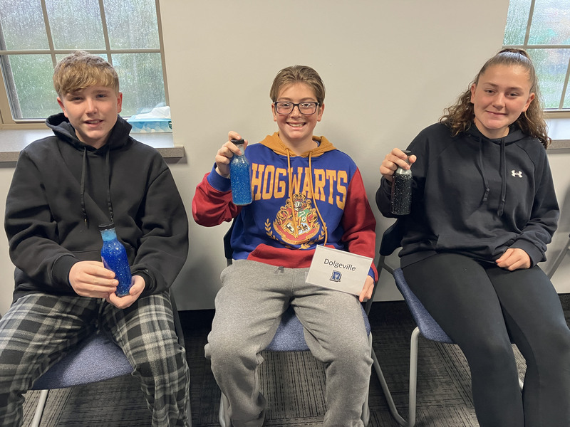 Students at mindfulness/SEL workshop