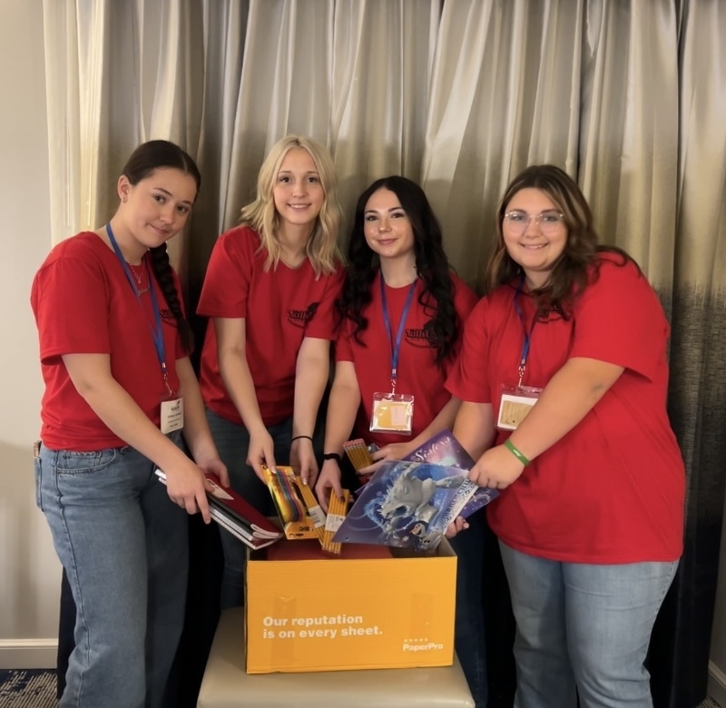 SkillsUSA students at SkillsUSA Fall Leadership Confernece