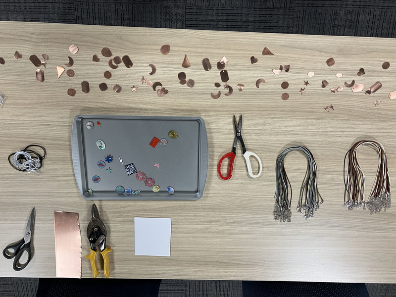 Tools and pieces for making jewelry