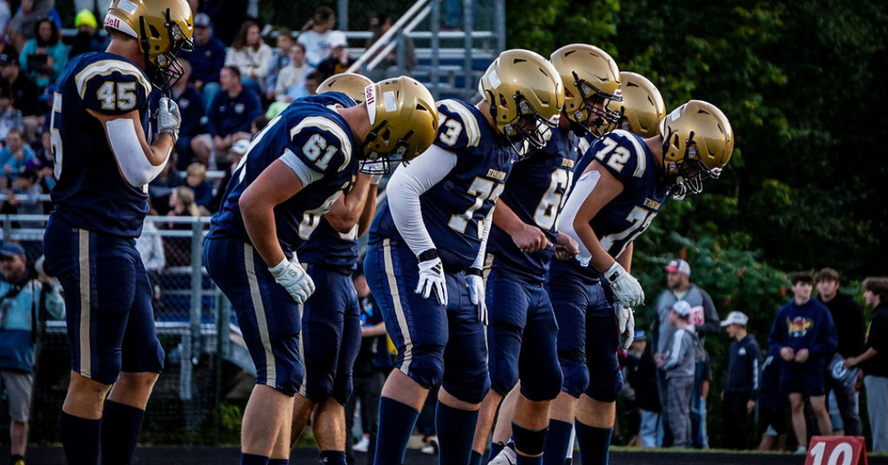 Hermantown football line