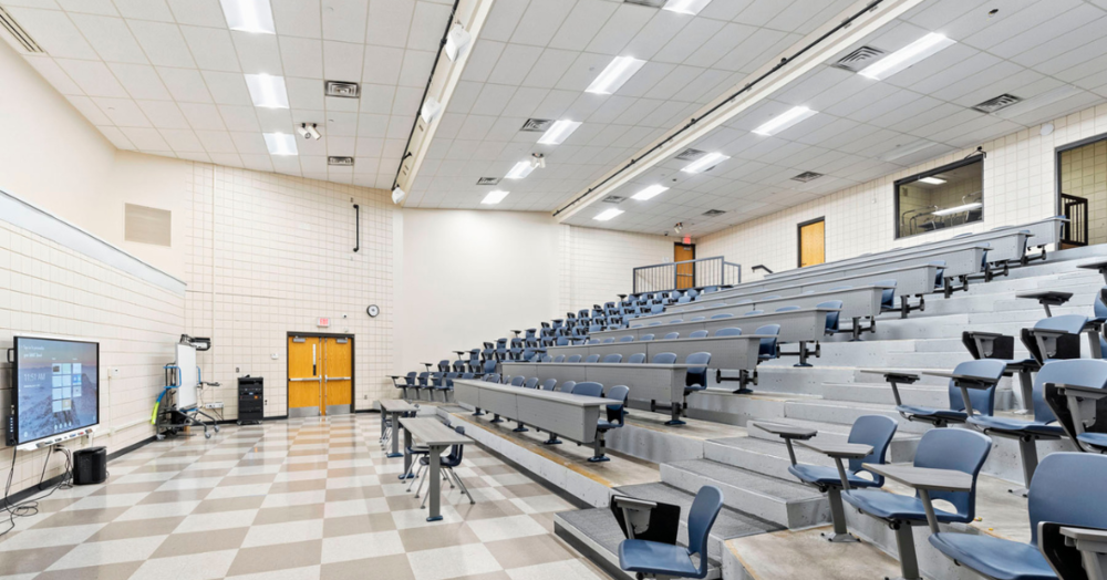 Hermantown Middle School lecture hall