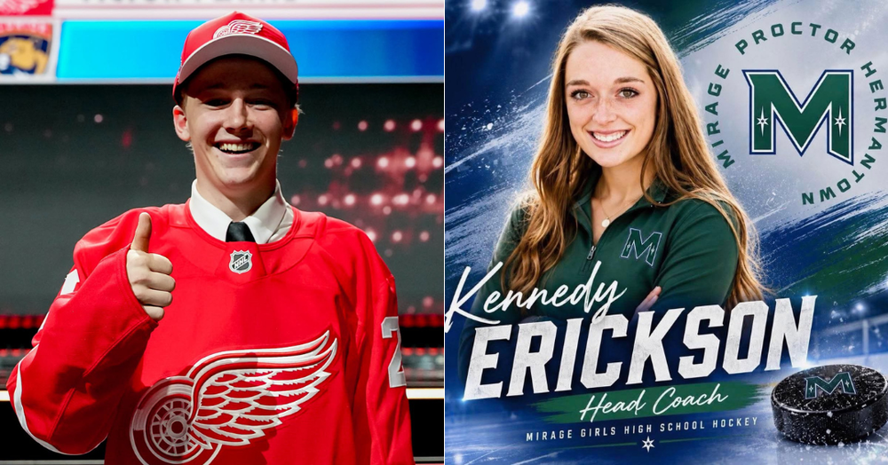 Victor Plante and Kennedy Erickson