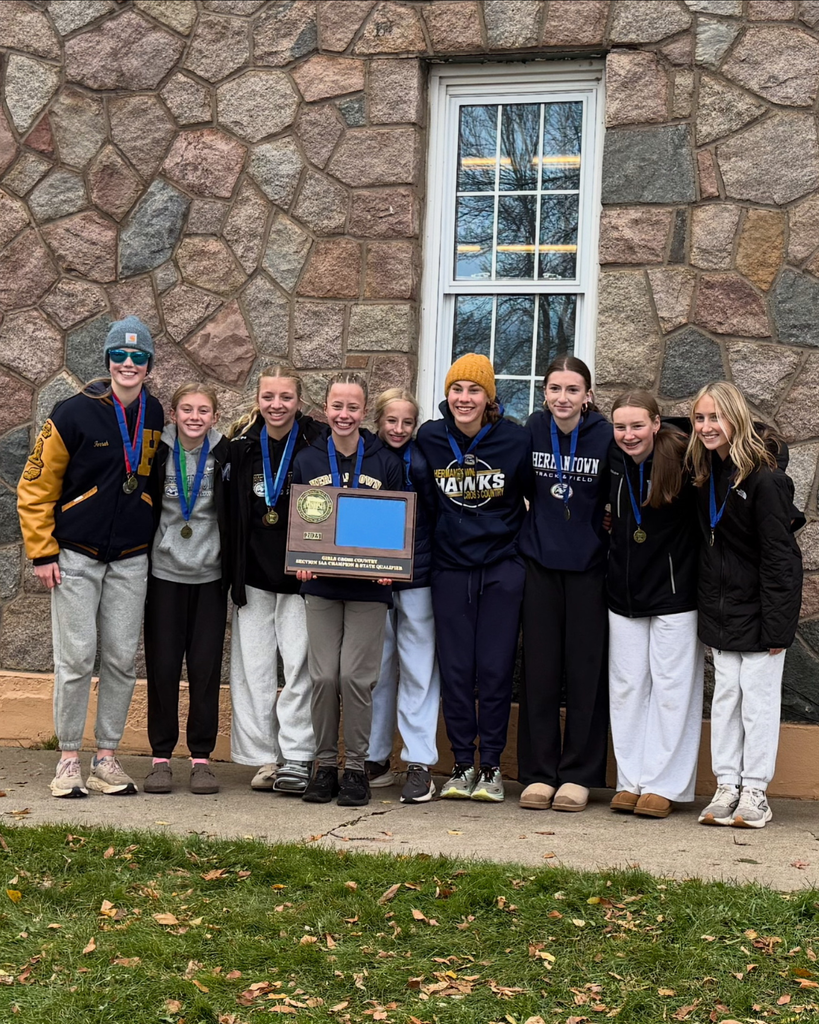 Hermantown Girls Cross Country Team Section 7AA Champs