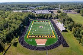 Football Field Aerial View