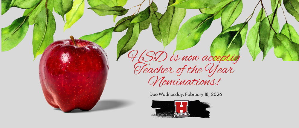 2026 Teacher of the Year Nominations are Open!