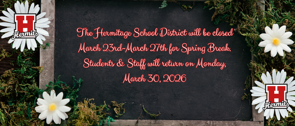 Spring Break Announcement
