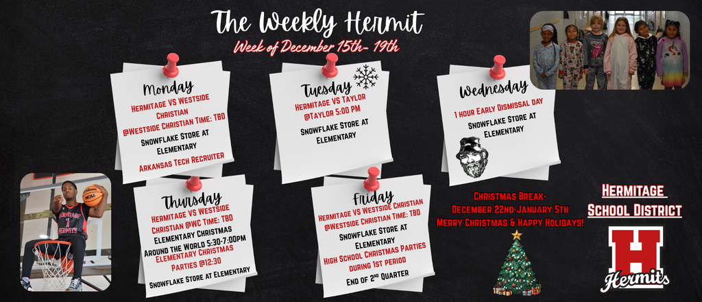 Weekly Hermit 12/15/25-12/19/25