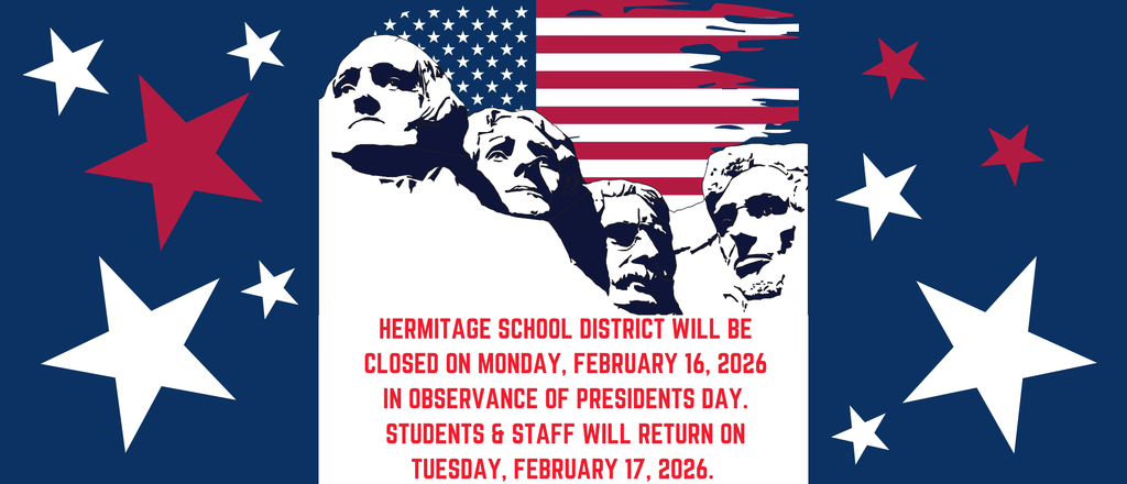 Presidents Day-No School 2/16/2026