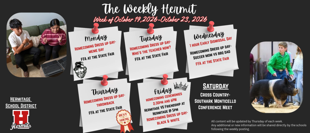 Weekly Hermit 