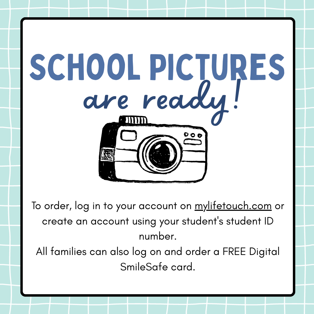 school pictures are ready