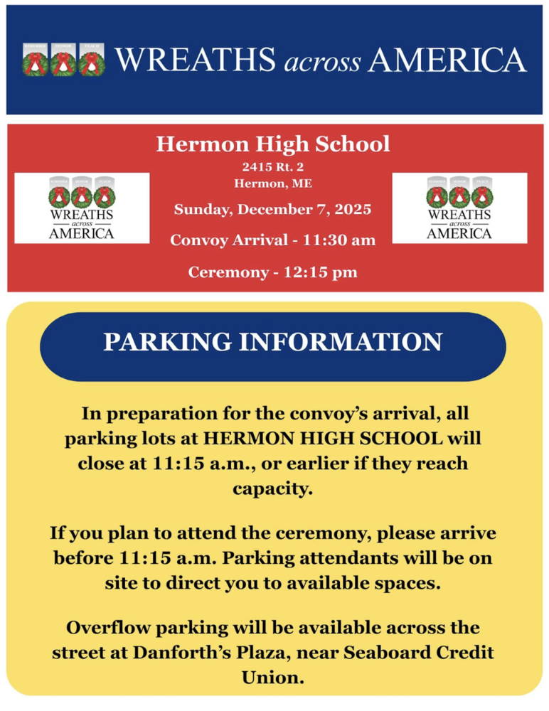 Parking announcement