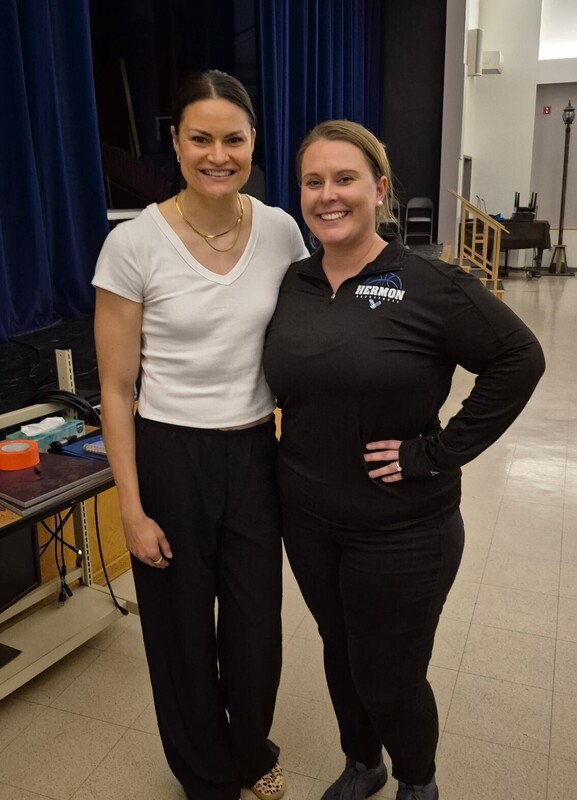 Coach Bre and Coach Kelley