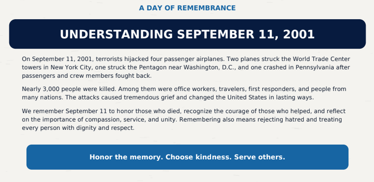 9/11 Description