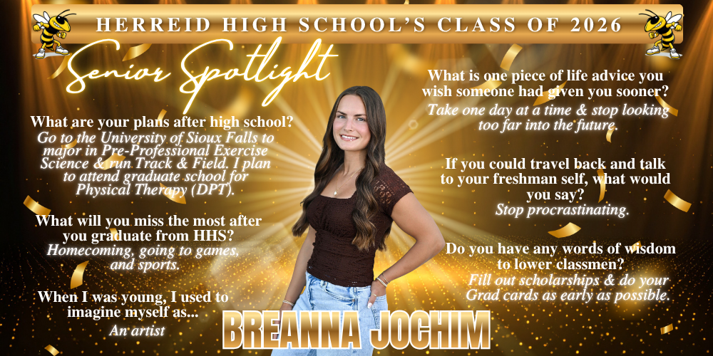 Senior Spotlight - Breanna