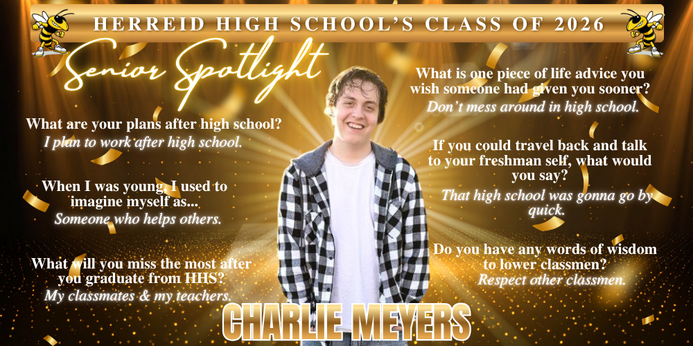 Senior Spotlight - Charlie
