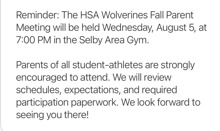 Wolverine Fall Meeting