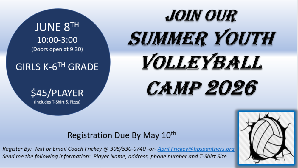 Summer Youth  Camp Volleyball