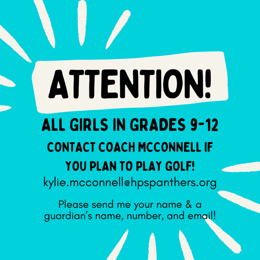 Girls Golf