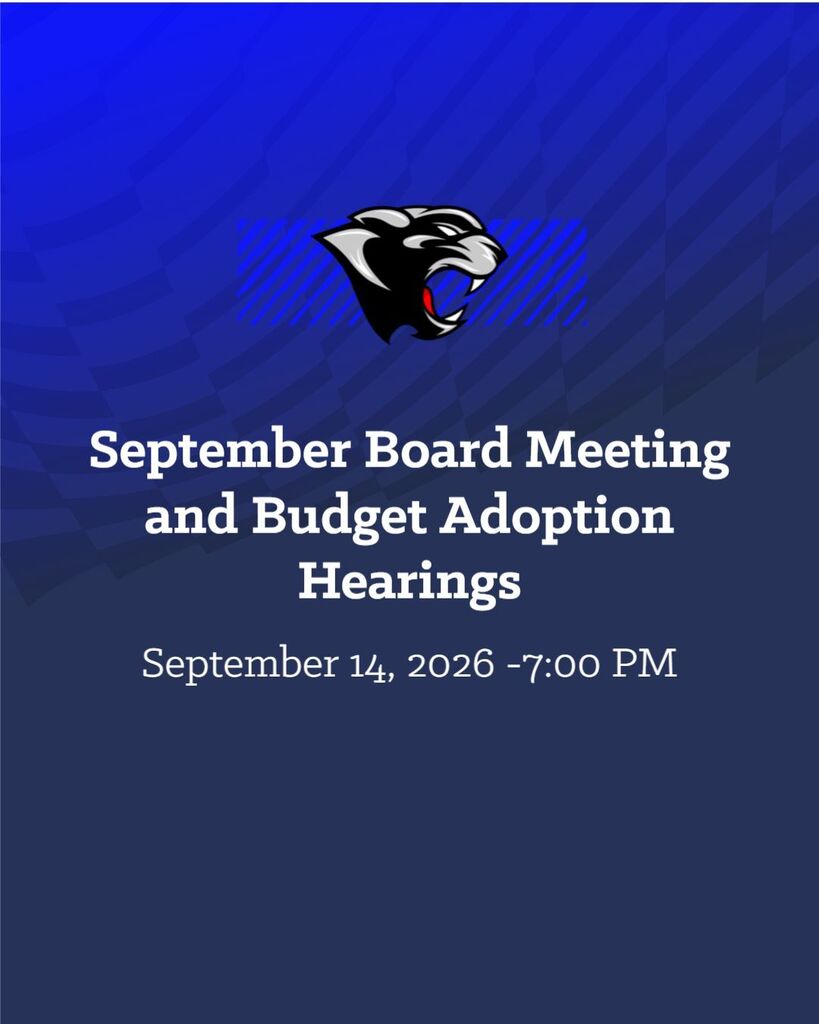 Board Meeting Notice September 14 @ 7:00 PM