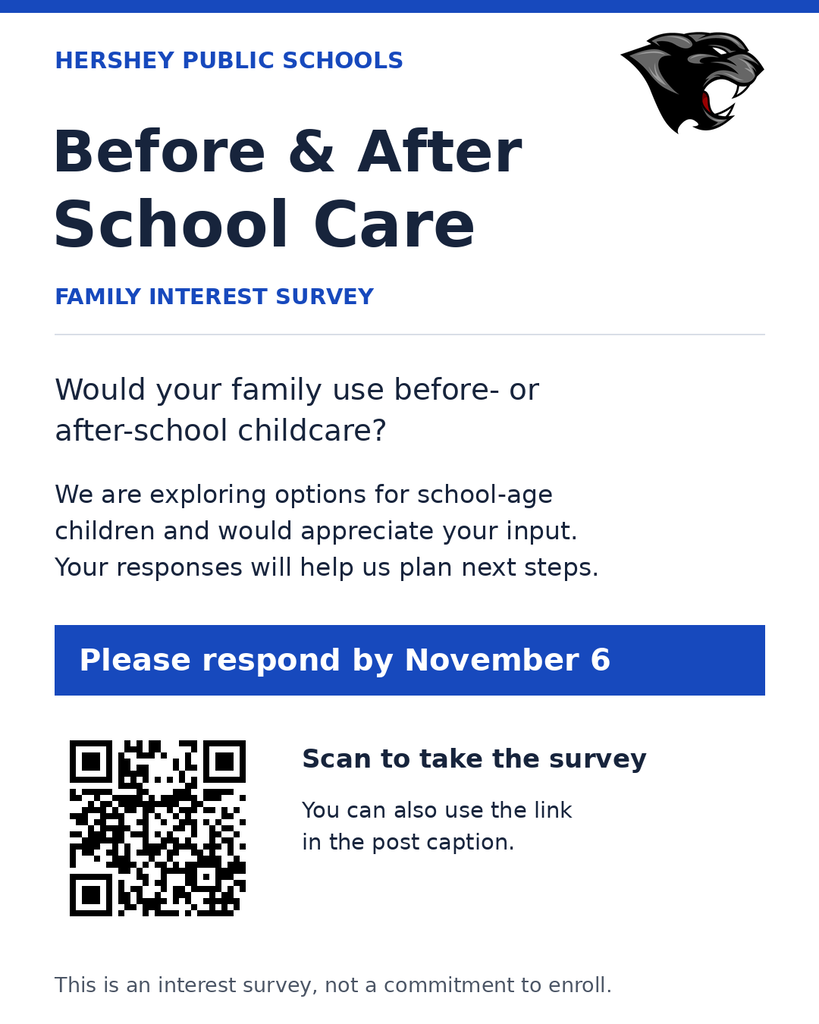 Survey for Before and After School Care