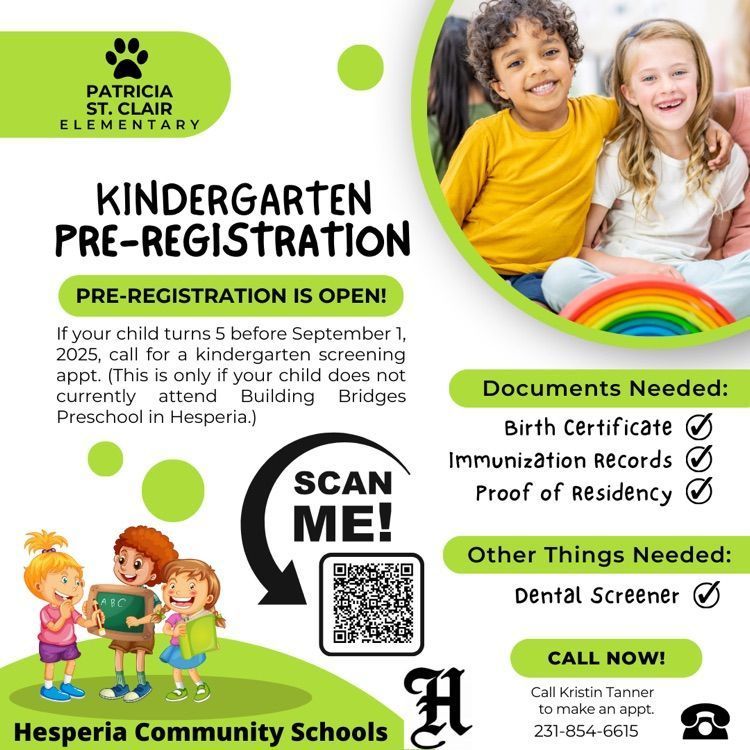 Kindergarten Pre-Registration