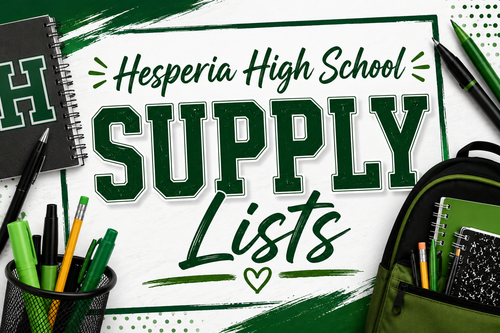 HS Supply Lists