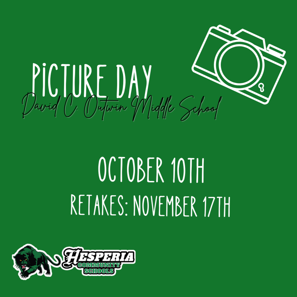 Middle School Picture Day