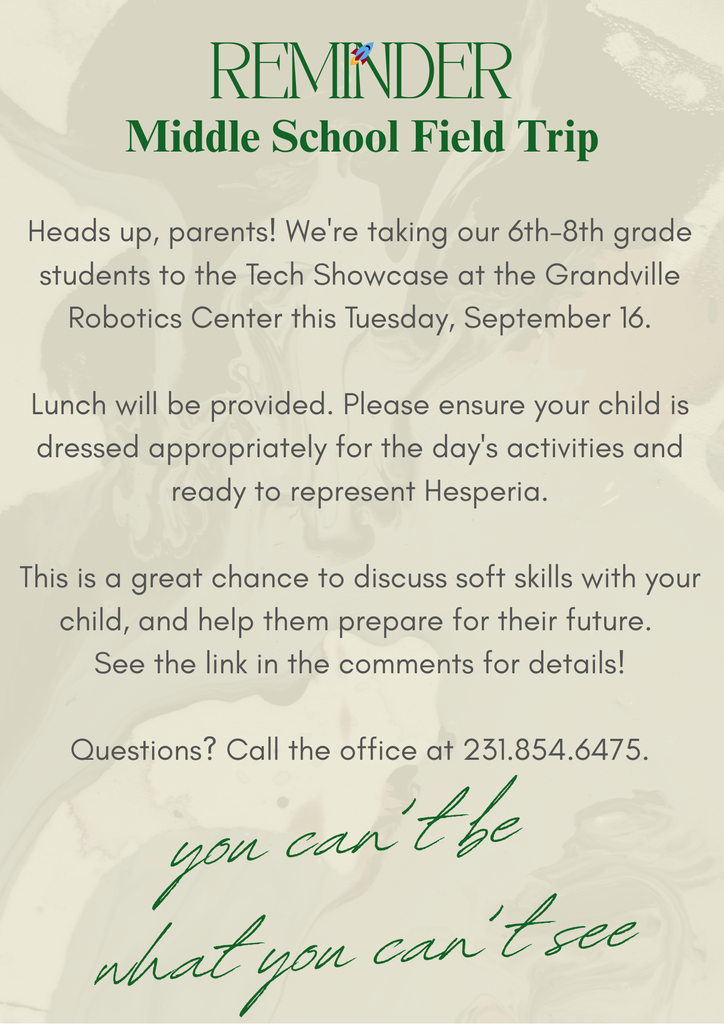 Hesperia Community Schools MS Trip