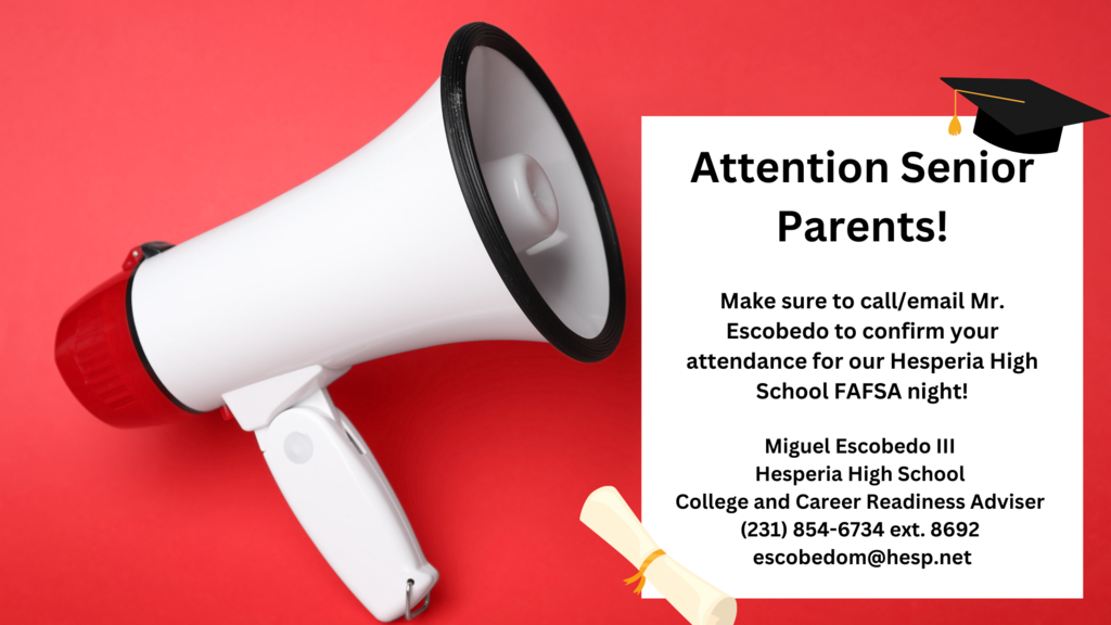 Attn. Senior Parents